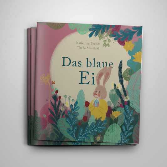 Das blaue Ei - die erste vegane Osterhasengeschichte