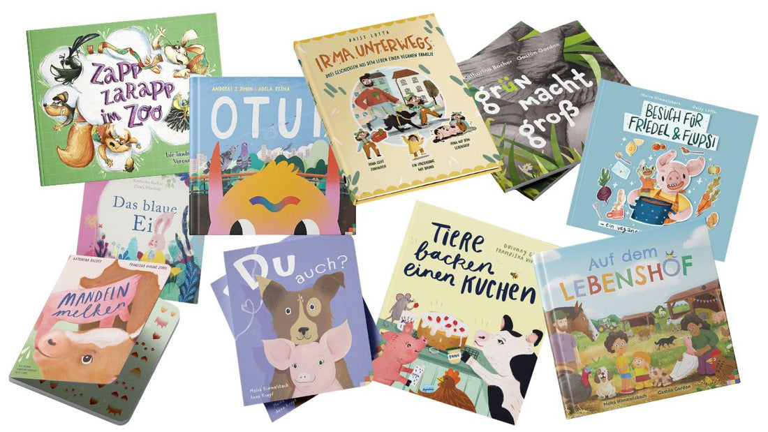 Vegane Kinderbücher im Überblick – Für jedes Alter das passende Buch