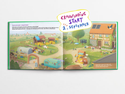 ++ Auf dem Lebenshof ++ CROWDFUNDING startet am 2. September!